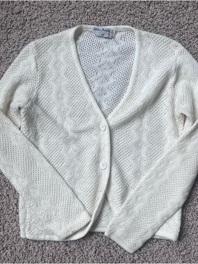 Helen Harper Off-White Vintage Cardigan